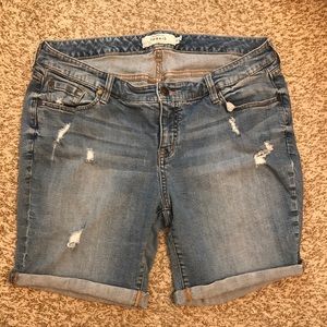 Torrid Jean Shorts